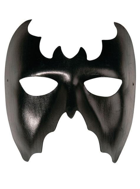 Masque de chauve-souris noir