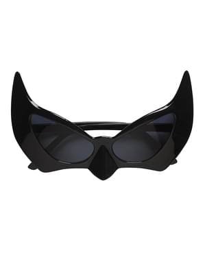 Fledermaus Brille schwarz