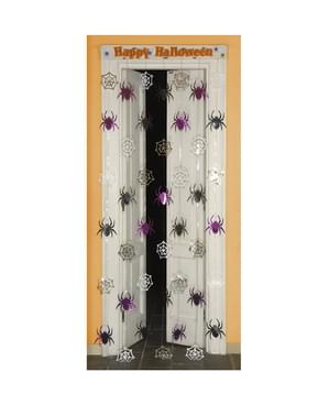 Rideau d'araignées Happy Halloween