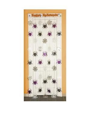 Rideau d'araignées Happy Halloween