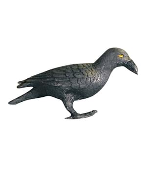 Corvo de decoração preto
