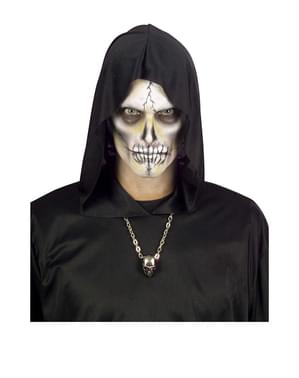 Gold Skull Chain Necklace