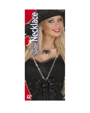 Collar con araña de strass
