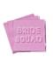 16 servilletas rosas de papel (33x33 cm) - Bride Squad