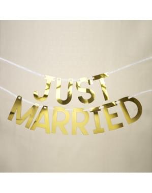 Guirlande Just Married - Geo Floral