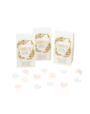 20 caixinhas de confetes - Geo Floral