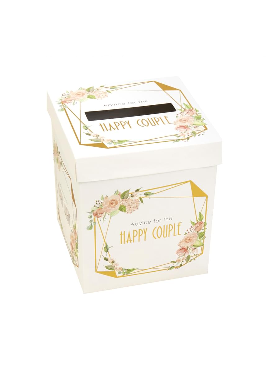 Confezione di buoni auguri di carta - Geo Floral