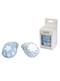Sæt med 100 papir muffin forme - Little Star Blue