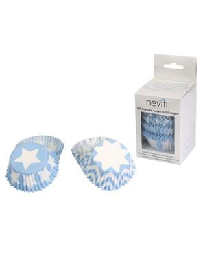 100 cupcake slučajevima - Blue Star