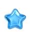 8 големи чинии във формата на звезда (12,5 cm) – Little Star Blue