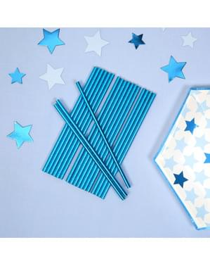 Mavi 25 kağıt çöp seti - Little Star Blue