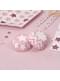 Set med 100 cupcakeformar i papper - Little Star Pink
