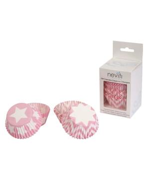 100 Cupcake tok - Pink Star