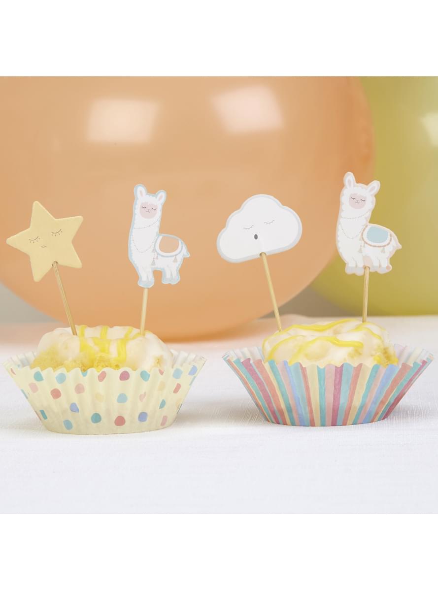 20 pics décoratifs pour gâteau diverses formes