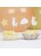 20 toppers decorativos con formas variadas