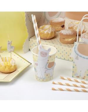 8 paperikuppia – Llama Love