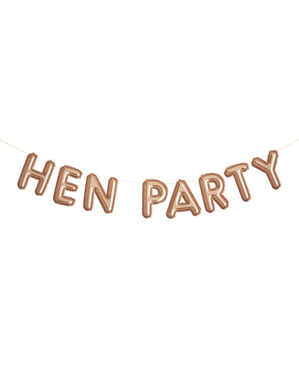 Veniec „Hen Party“ z ružového zlata - Glitz & Glamour
