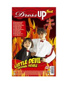 Conjunto de acessórios de diabo infantil