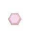 8 hexagonal paper plate (12,5 cm) - Glitz & Glamour Pink & Rose Gold Plate