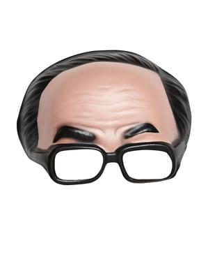 Meia máscara senhor idoso