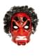 Red Devil Mask with Hair