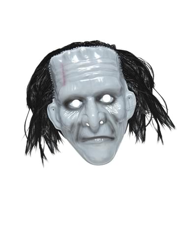 Ghost Rider Mask with Hair