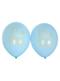 8 ballons en latex bleus