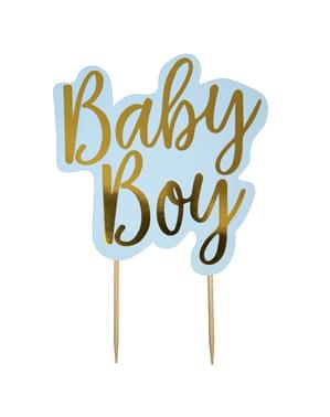 Украса за торта „Baby Boy“ – Pattern Works Blue