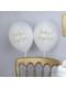 8 ballons blancs pour baptême (30 cm) – Baptism