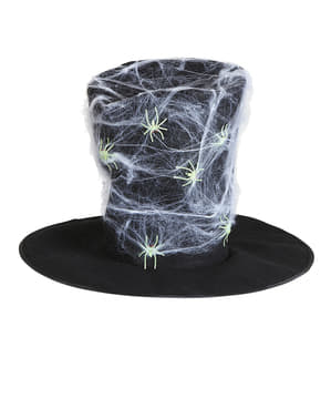 Topi Top Maxi dengan jaring laba-laba cahaya-dalam-gelap