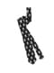 Black tie with skulls