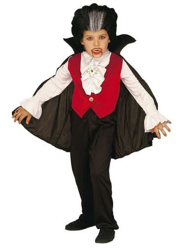 Fato de míni Conde Drácula para menino