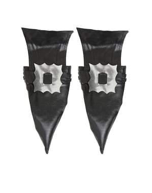 Witch boot covers with buckles
