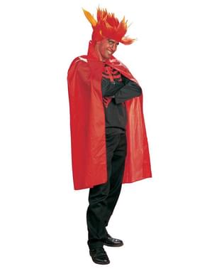 Capa roja para adulto