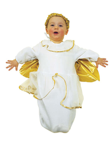Costume da angelo santo bebè