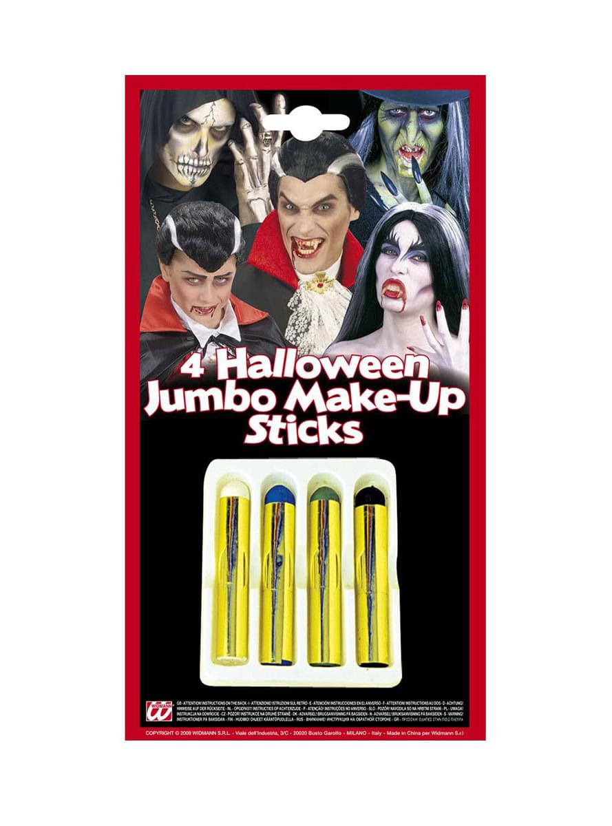 Set of 4 Halloween Make-up Bars