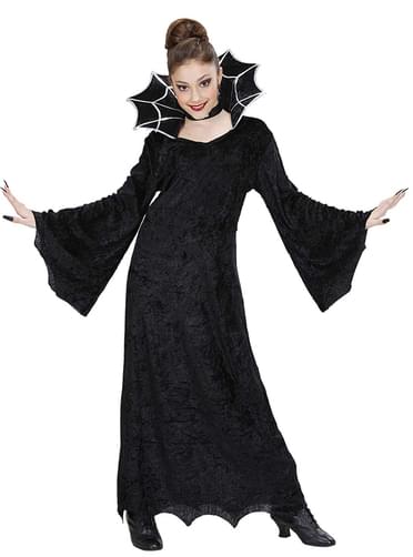 Fato de dama aranha para menina