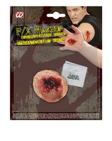 Ferita da proiettile di grosso calibro