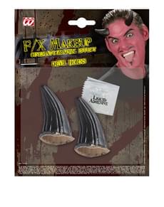 Cornos de diabo pretos