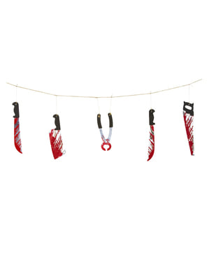 Bloodstained Weapon Bunting