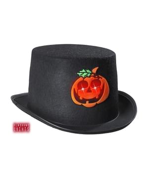 Aralıklı Balkabağı Halloween Top Hat