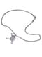 Piraten ketting doodshoofd met strass