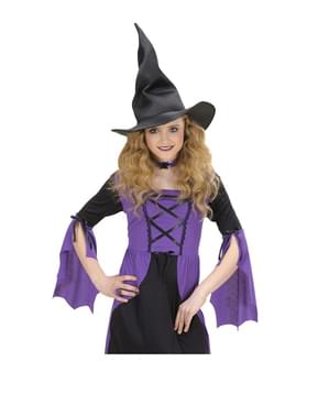 Girls Flexible Witch Hat