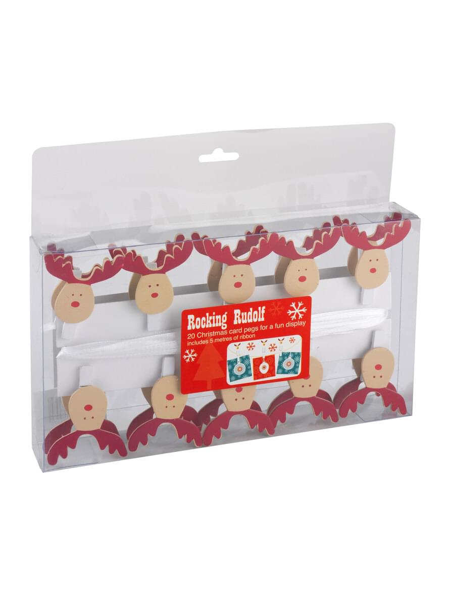 Kit decorazione di renne - Rocking Rudolf