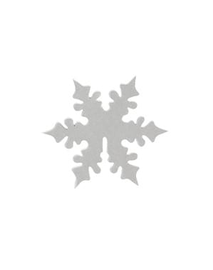 Set dari 10 dekorasi cangkir kepingan salju - Snowflake