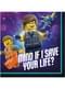 16 Lego 2 Cocktail Napkin (13x13 cm) - Lego Movie 2