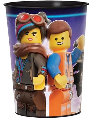 Lego 2 Hard Plastic Cup - Lego Movie 2