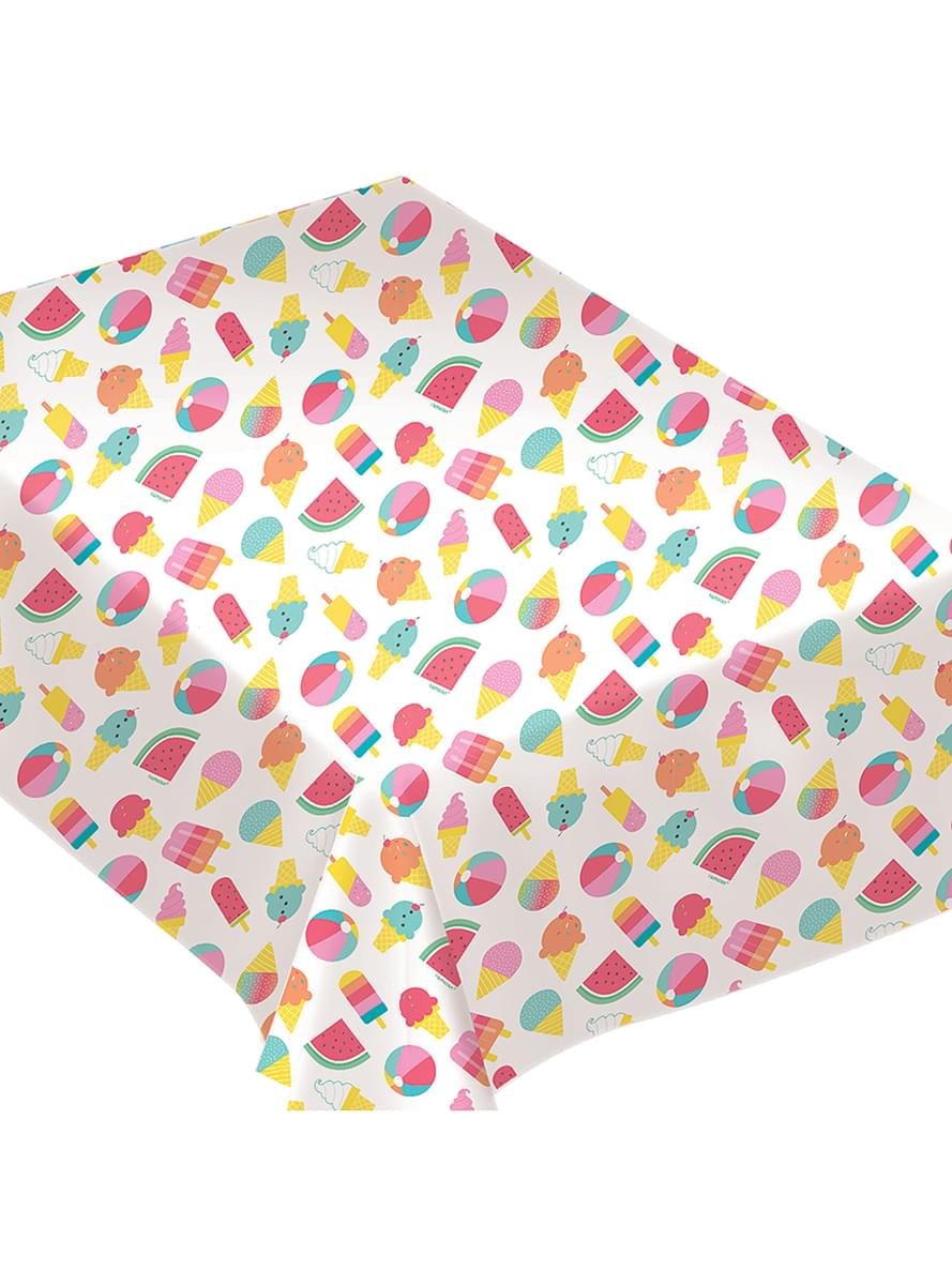 Tovaglia con gelati e angurie - Just Chillin