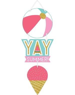 Summer Party Ice Cream Sign - Samo Chillin