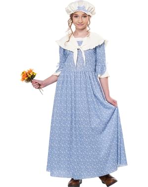 Déguisement paysanne colonial fille